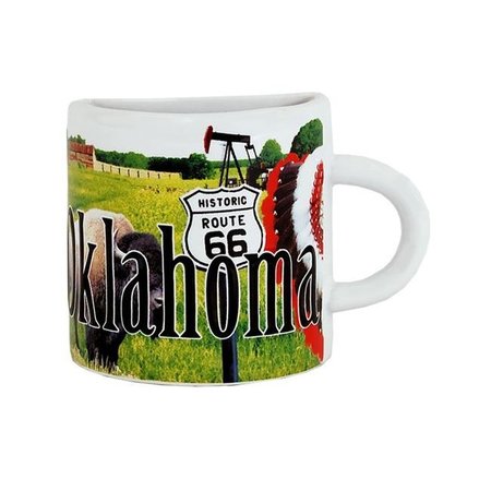 AMERICAWARE Americaware MGOKL01 Oklahoma Mug Magnet MGOKL01